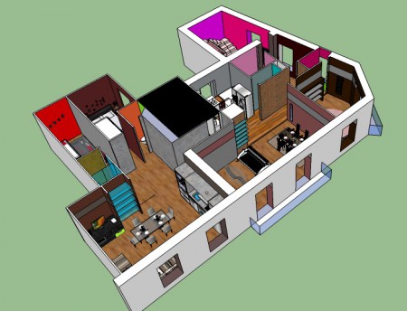 Projet réalisé pour la société Eco Concept Habitat